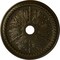 Ekena Millwork Winsor Ceiling Medallion (Fits Canopies up to 4"), 27 1/2"OD x 4"ID x 1 1/2"P, Green Gold CM27WIGGS - alternate 1